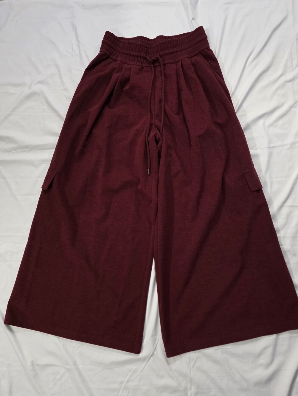 Maeve by Anthropologie Women's Wide Leg Cargo Pants High Waist